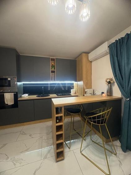 Apartament cu 2 camere decomandat, mobilat în Vest
