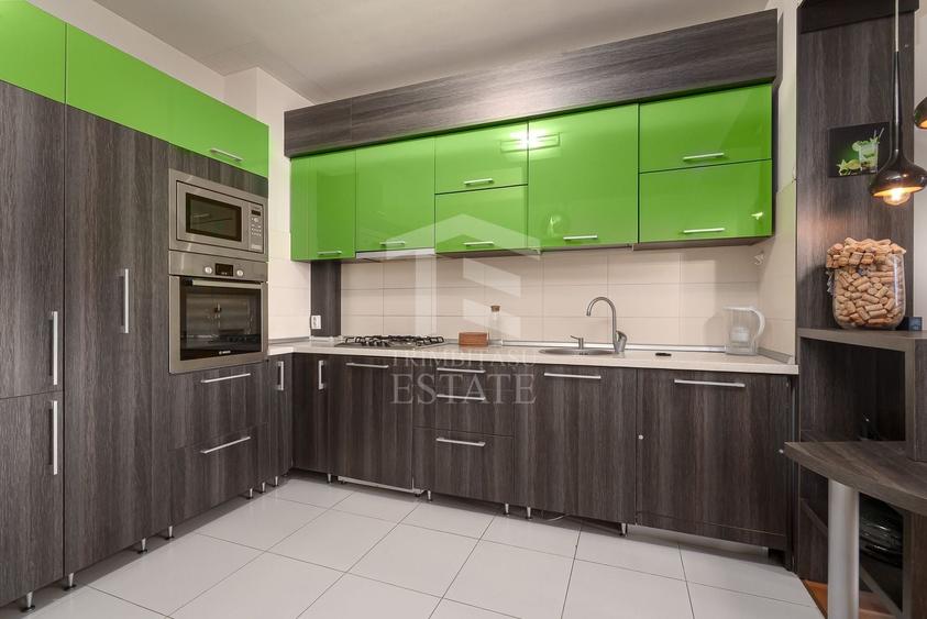 Apartament cu 2 camere semidecomandat, mobilat în Băneasa