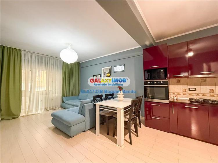 Apartament cu 2 camere semidecomandat, mobilat în Militari