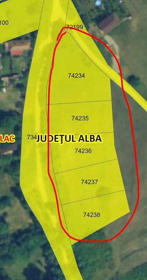 Teren de 1500 mp, în Căptălan