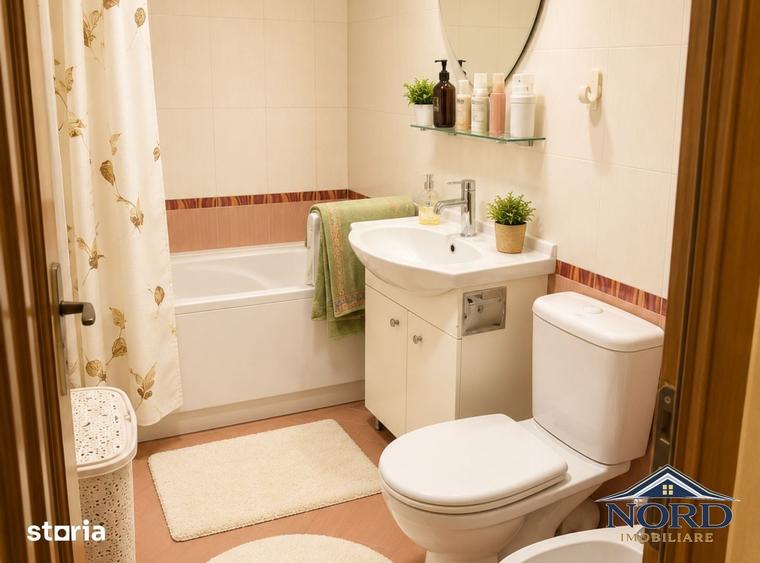 Apartament cu 3 camere în Nord