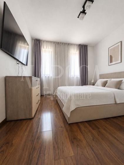 Penthouse cu 2 camere semidecomandat în Nufărul