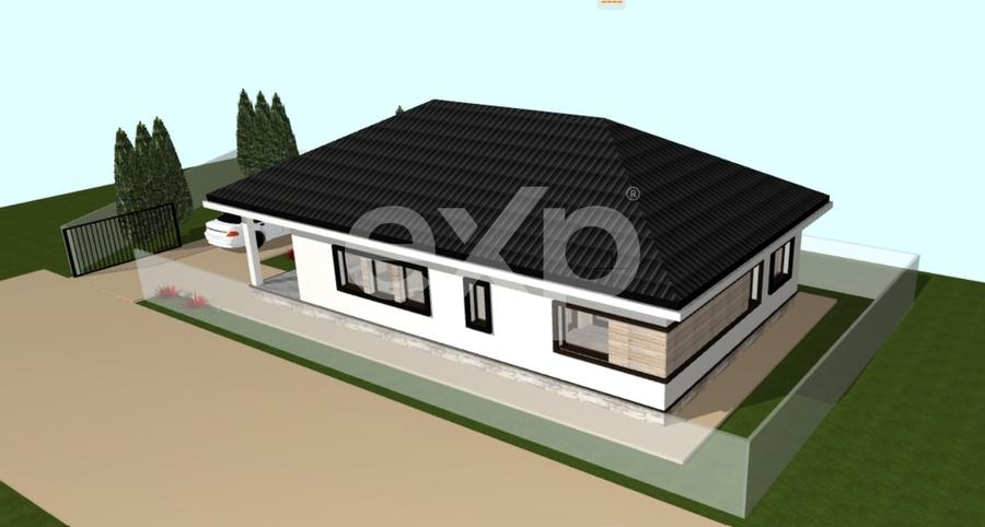 Casă individuală cu 4 camere cu Canalizare în Bradu