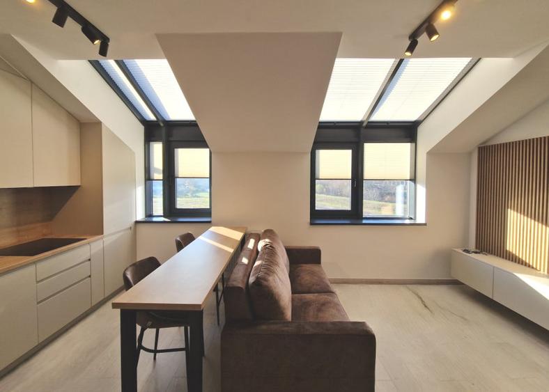Apartament cu 2 camere semidecomandat în Gilău