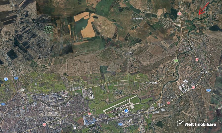 Teren agricol extravilan de 10000 mp, în Jucu de Mijloc