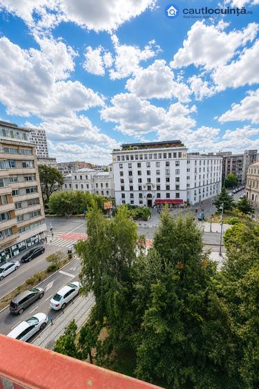 Apartament cu 2 camere semidecomandat, mobilat în Calea Victoriei