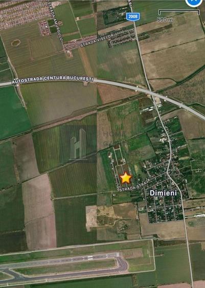 Teren agricol intravilan de 953 mp, în Tunari