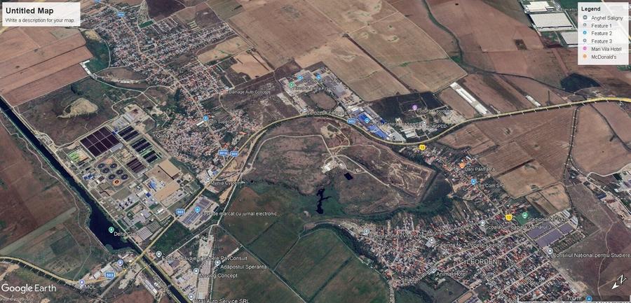 Teren Construcții intravilan de 25000 mp, în Glina