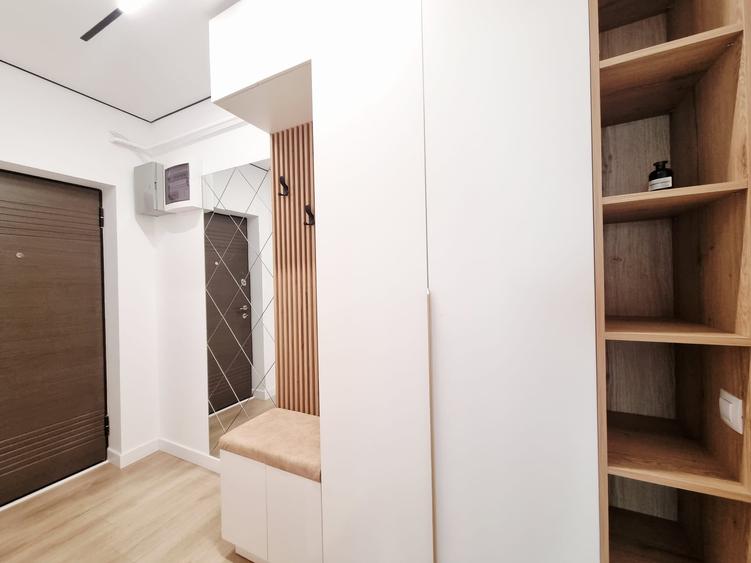 Apartament situat in BLOC NOU mobilat si utilat CT cu inc. in pard. loc de parca - 12