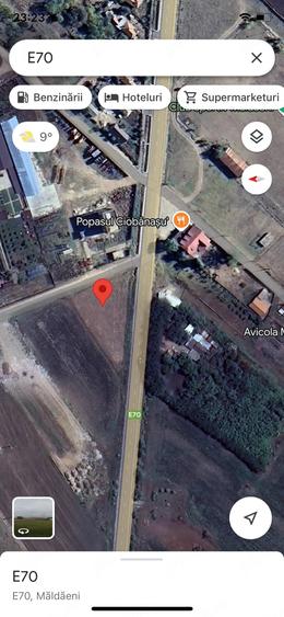 Teren de 2000 mp, în Măldăeni