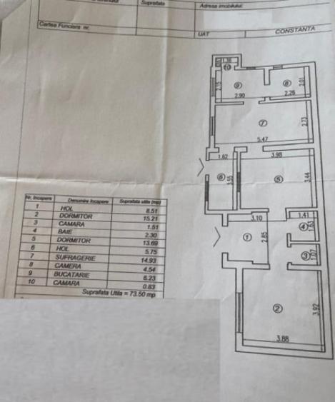 Casă cu 3 camere cu Teren 300 Mp în Delfinariu