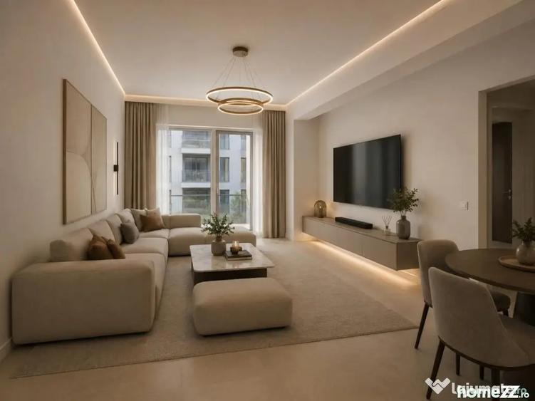 Apartament cu 2 camere decomandat în Dobroești