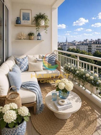 Apartament cu 3 camere decomandat în Vest
