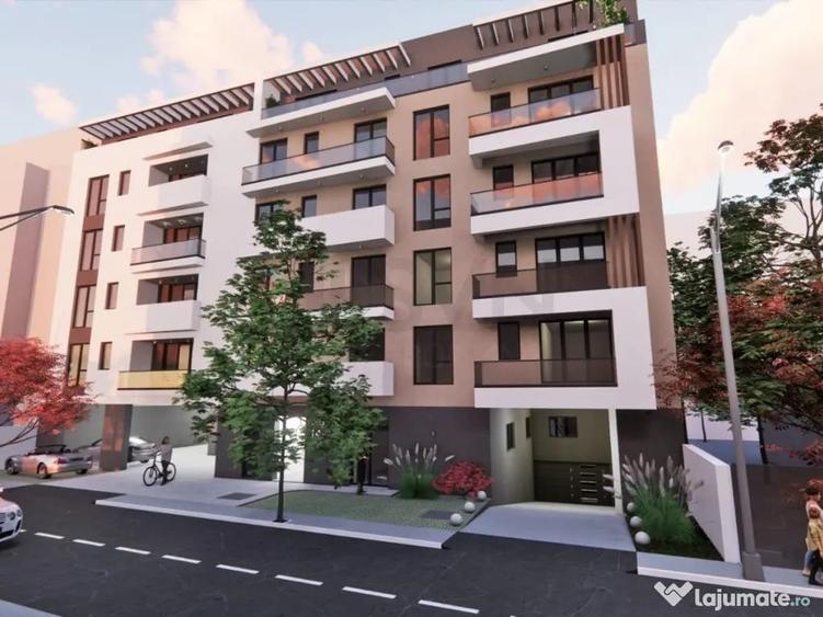 Apartament cu 4 camere semidecomandat în Aviației