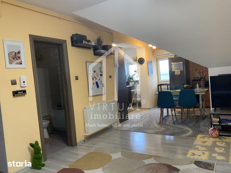 Apartament cu 3 camere, mobilat în Valea Aurie