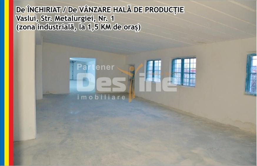 Spațiu industrial, de 766 mp, în Industrială