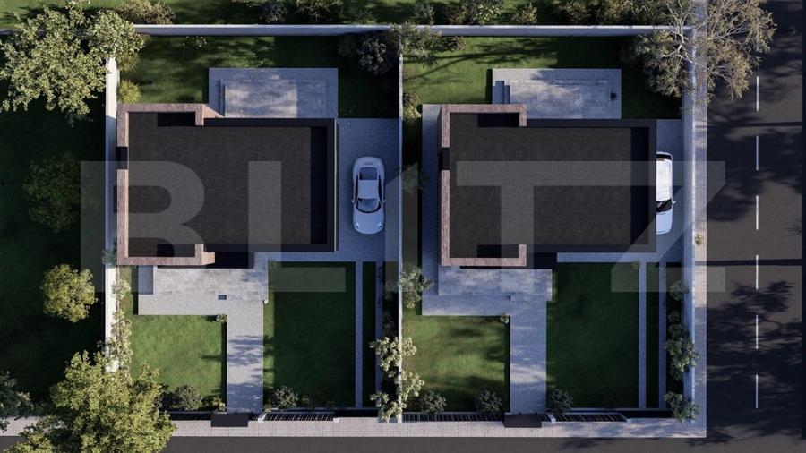 Casa moderna la roșu , 114.95 mp utili,  324 mp teren - Burdujeni - 5