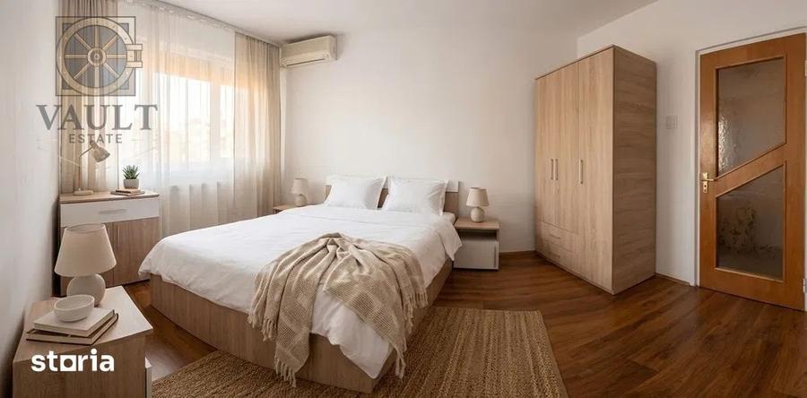 Apartament cu 2 camere decomandat, mobilat în Tineretului