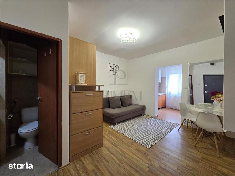 Garsonieră decomandată, mobilată în Freidorf