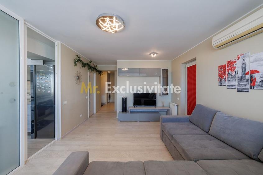 Apartament cu 3 camere decomandat, mobilat în Craiovei