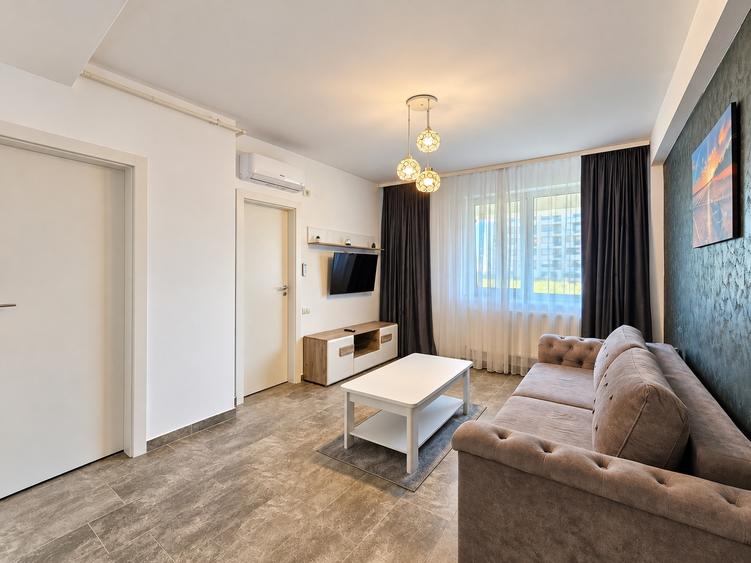 Apartament cu 2 camere semidecomandat, mobilat în Mamaia-Sat