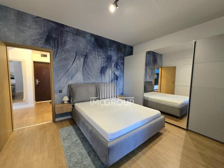 Apartament cu 2 camere semidecomandat, mobilat în Central