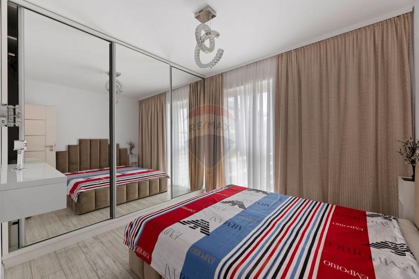 Apartament cu 3 camere semidecomandat, mobilat în UTA