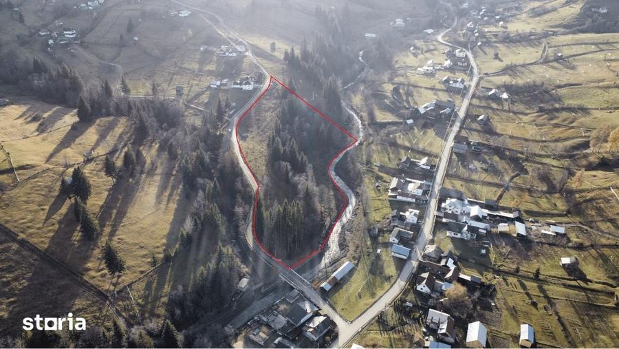 Vindem teren 7340 mp Vatra Moldovitei - Bucovina si parcelam in doua - 4