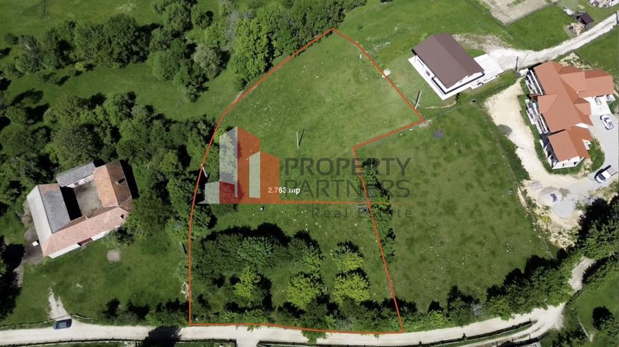Teren Construcții intravilan de 2799 mp, în Bran