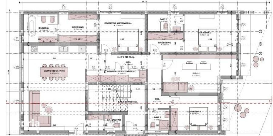Apartament cu 5 camere în Central