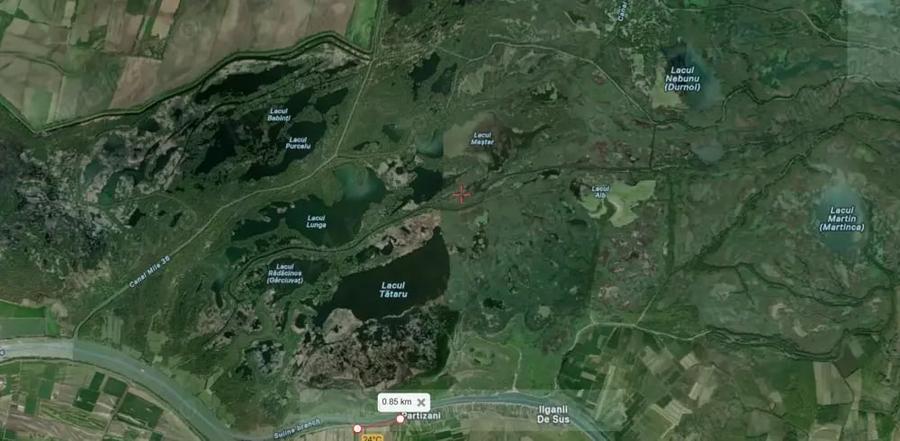 Teren de 17000 mp, în Partizani