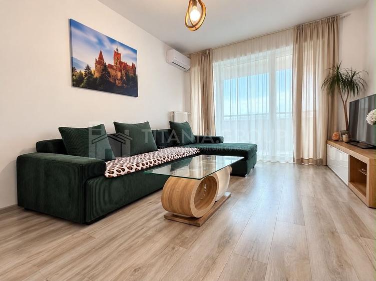 Apartament cu 2 camere decomandat, mobilat în Tractorul