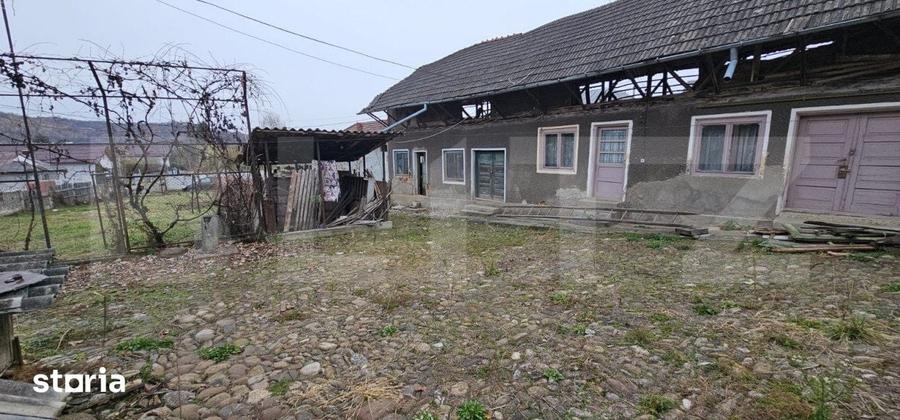 Casă cu 2 camere cu Teren 1200 Mp în Brănești