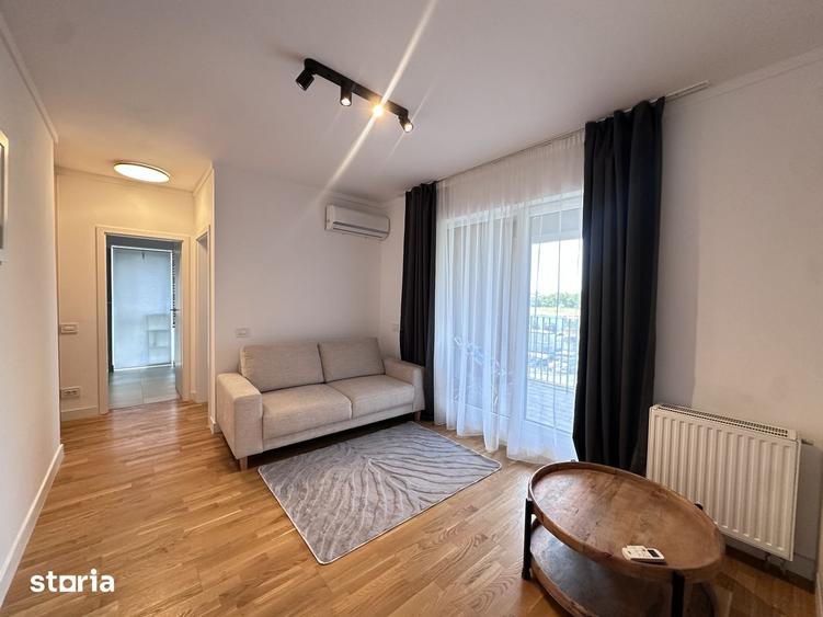 Apartament cu 2 camere, mobilat în Bucureștii Noi