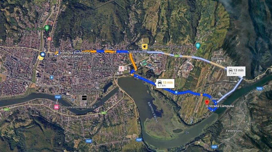 Teren Construcții intravilan de 1700 mp, în Bujoreni