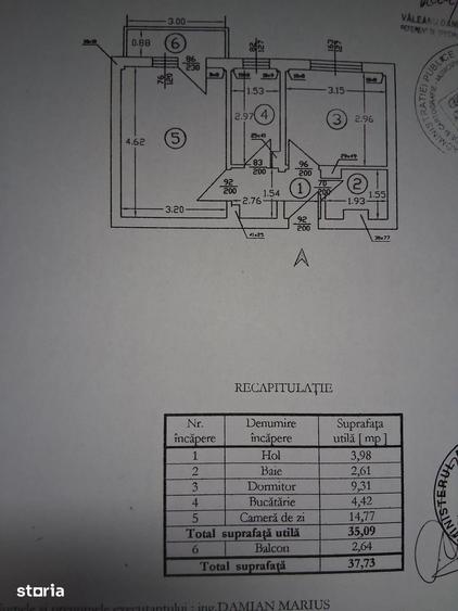 Apartament cu 2 camere decomandat în Militari