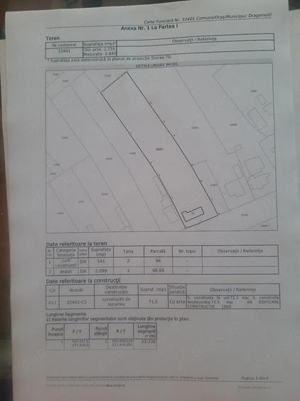 Casă cu 3 camere cu Teren 2640 Mp în Meri