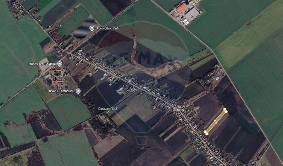 Teren agricol extravilan de 8166 mp, în Ghighiu