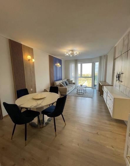Apartament cu 2 camere semidecomandat, mobilat în Floreasca
