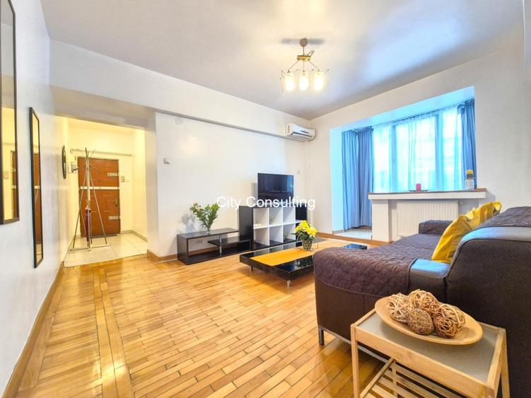 Apartament cu 3 camere, mobilat în Cișmigiu