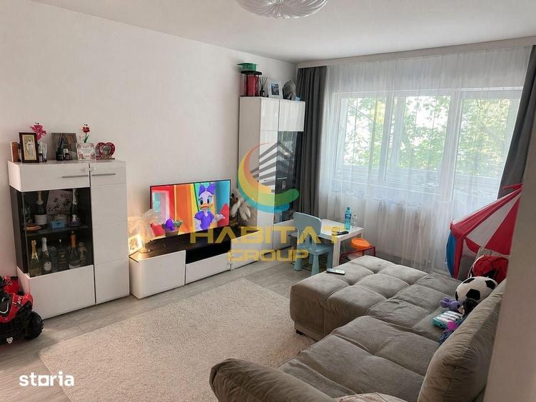 Apartament cu 2 camere semidecomandat în Giurgiului