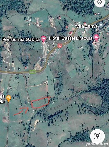 Teren de 6000 mp, în Central
