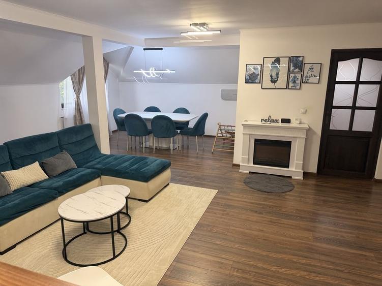 Apartament cu 4 camere semidecomandat, mobilat în Bucium
