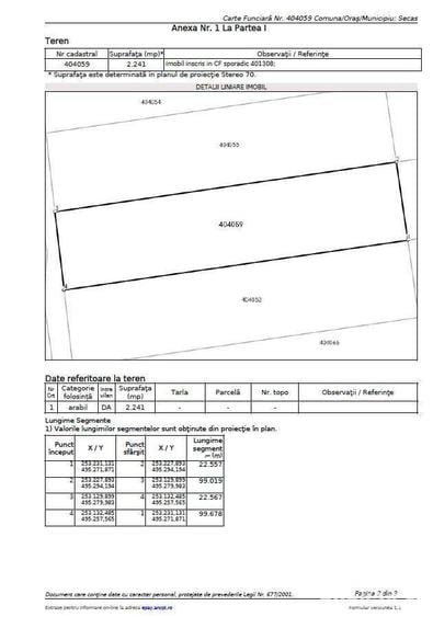 Proprietar vand 3 x parcele teren intravilan de 2.241 m2 la Crivobara - 6