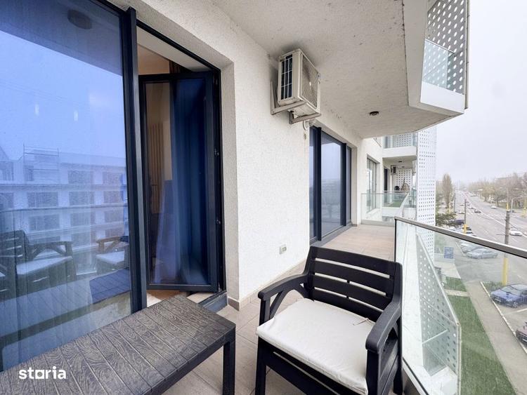 Apartament cu 2 camere, mobilat în Faleza Nord