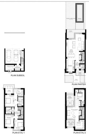 Vila noua finalizata, S+P+2, 6 camere,331mp, Pipera, parcare subterana 2 masini - 6