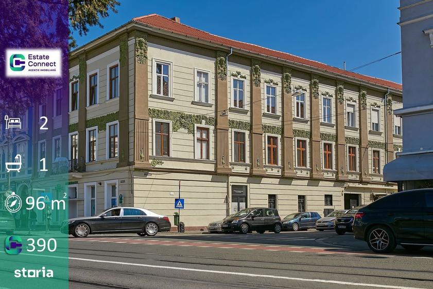 Apartament cu 2 camere în Ultracentral