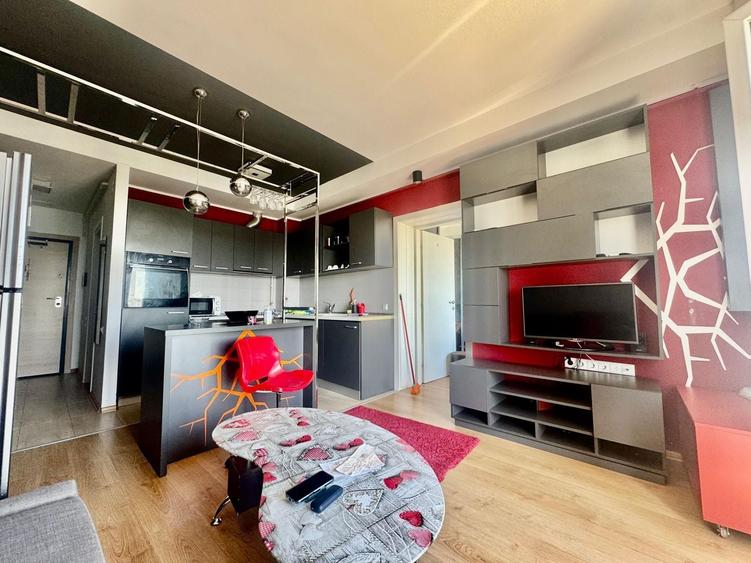Apartament cu 2 camere semidecomandat în Ștefăneștii de Jos
