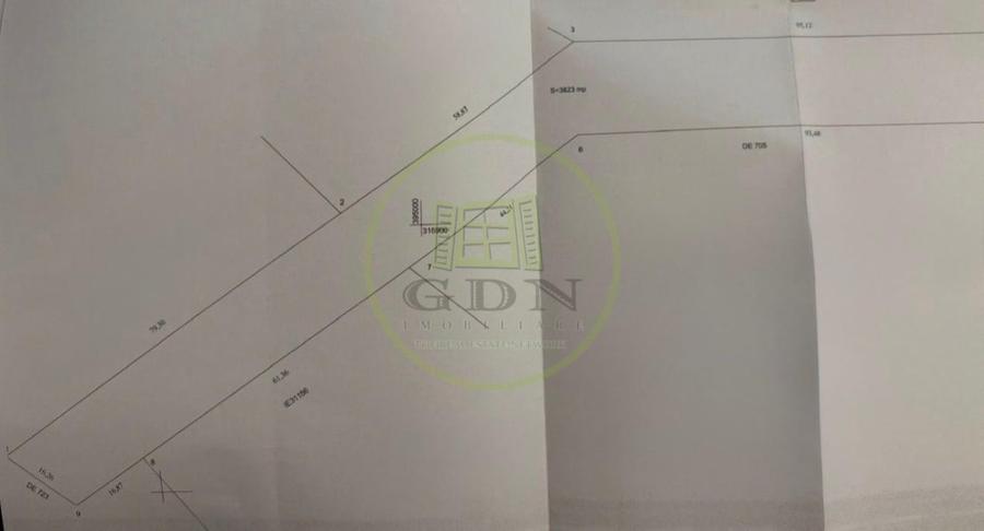 Teren Construcții intravilan de 3823 mp, în Breasta