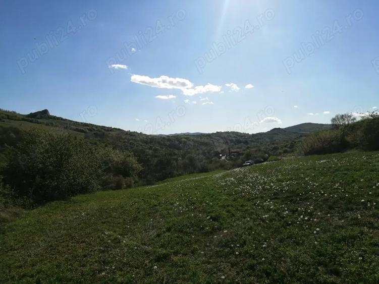 Teren de 4100 mp, în Ampoița